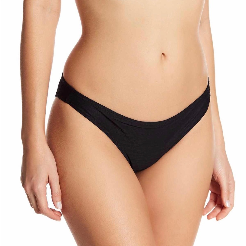 For Love & Lemons Low Rise Knit Bikini Bottom XS